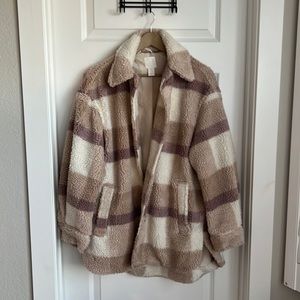 Super soft, oversized jacket, small, H&M